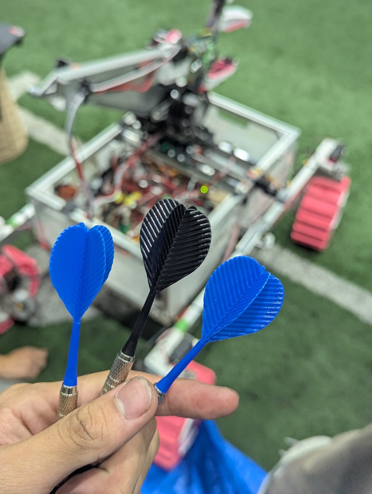 ダーツミッションで使用したソフトダーツ