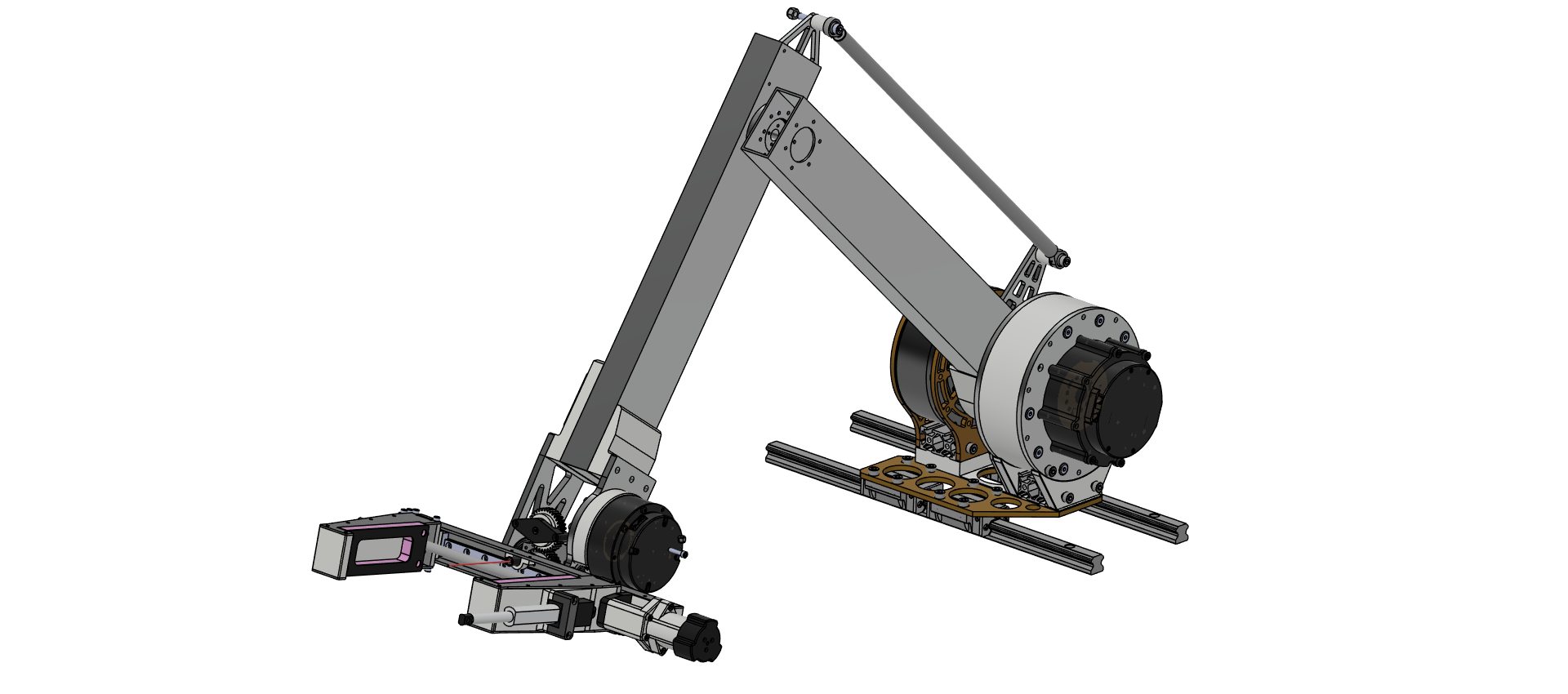 TR-2 のアームの CAD 図